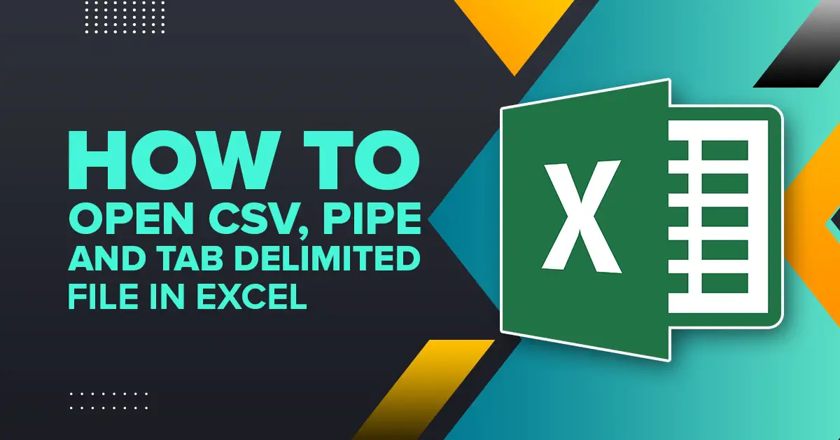 excel open csv file with tab delimiter