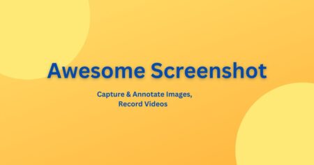 Awesome Screenshot Browser Extension