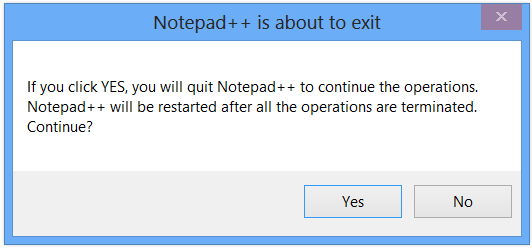 click yes to continue with plugin installation