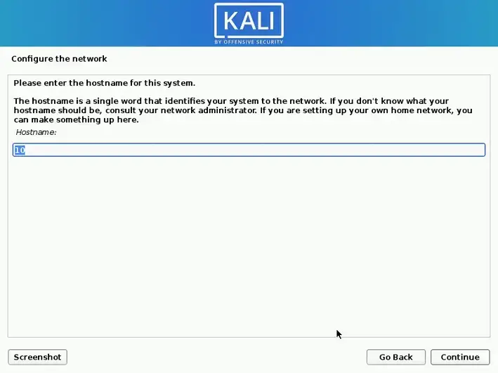 Define the hostname