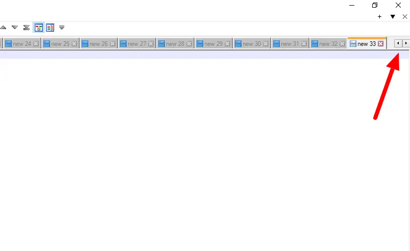 Use arrow in multiple tab in Notepad++